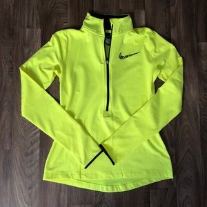 Nike Half Zip Running/Athletic Pullover